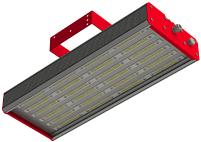 Пожаробезопасные аварийные светильники АЭК-ДСП39-120-002 FR БАП (с оптикой)